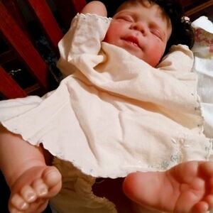 22" Full Body Silicone/Vinyl NPK Reborn Lifelike Baby girl Doll,,NIB